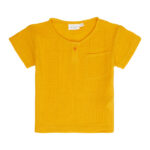 Tricou din muselină pentru băieți, Curry, 2 ani