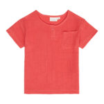 Tricou din muselină pentru băieți, Red, 2 ani