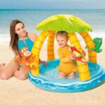 Piscina copii Intex Tropical Island 102x86 cm
