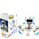 Robot interactiv, cu sunete si lumini, Rotire 360 grade