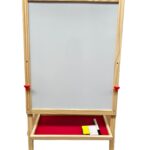 Tabla pentru copii Multifunctionala din lemn, Magnetica, Educativa si Reglabila