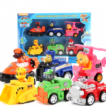 Set 6 vehicule Patrula Catelusilor cu frictiune