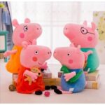Set 4 x Familia Peppa Pig